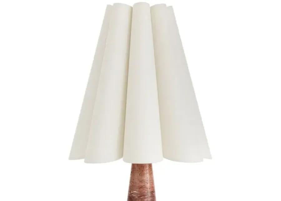 Segal Marble Mini Table Lamp - Regina Andrew - Red