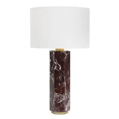 Nico Marble Table Lamp - Brown - Regina Andrew