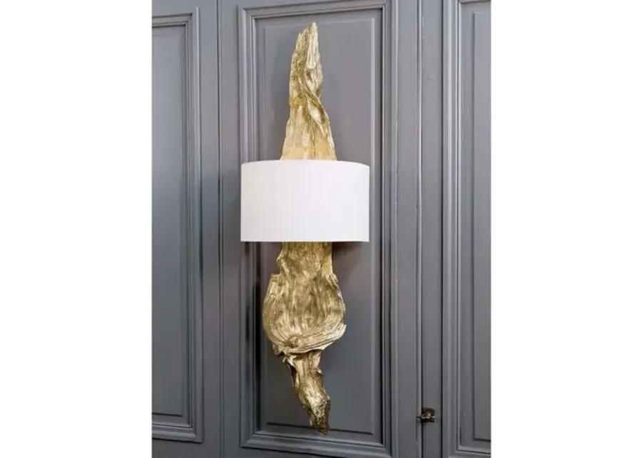 Driftwood Wall Sconce - Regina Andrew - Gold