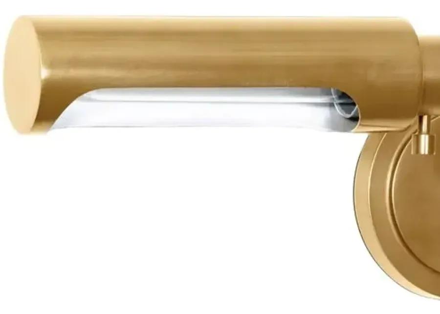 Noble Swing Arm Task Sconce - Regina Andrew - Gold