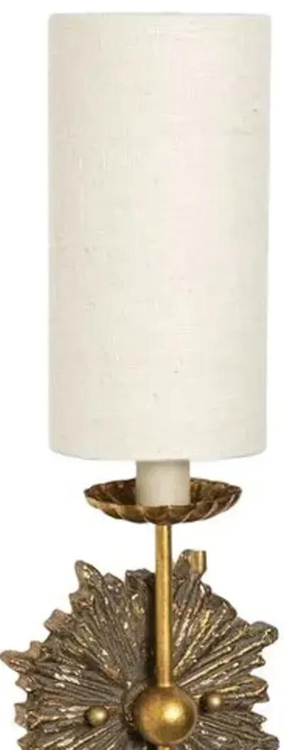 Louis Single Wall Sconce - Gold - Regina Andrew