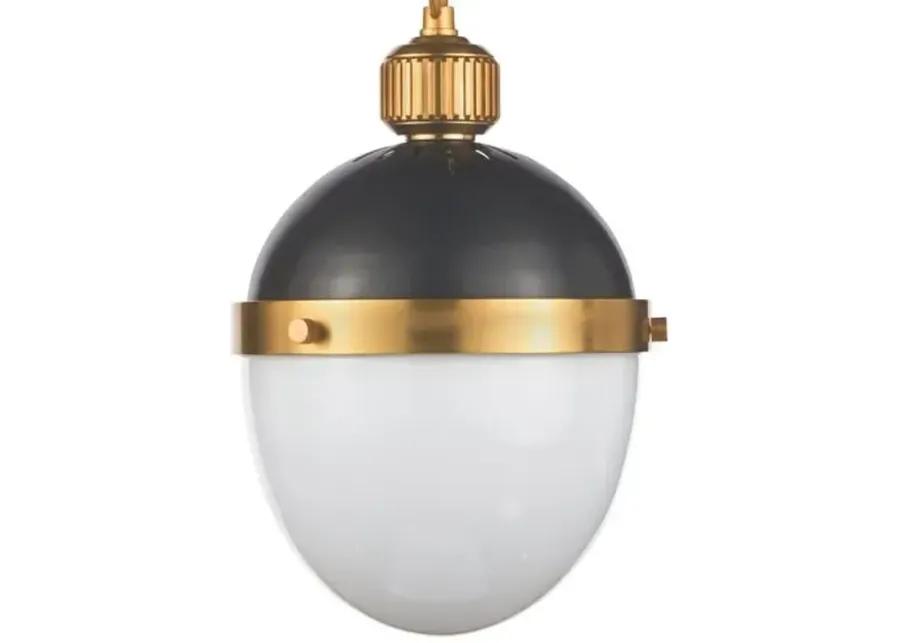 Otis Pendant - Black/Natural Brass - Regina Andrew