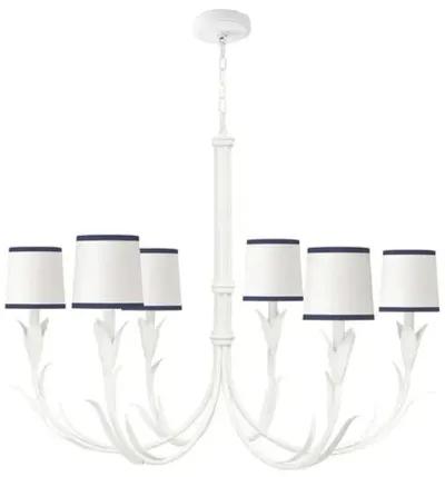 River Reed Small Chandelier - Regina Andrew - White