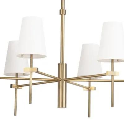 Southern Living Toni Chandelier - Brass - Regina Andrew - Gold