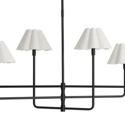 Polly Metal Chandelier - Regina Andrew - Black