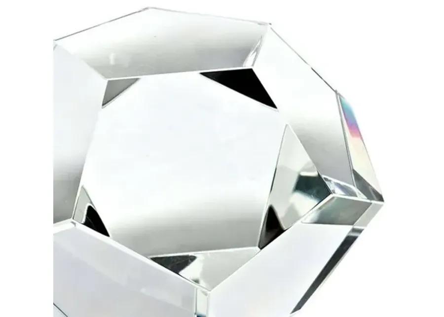 Crystal Dodecahedron - Regina Andrew - Clear