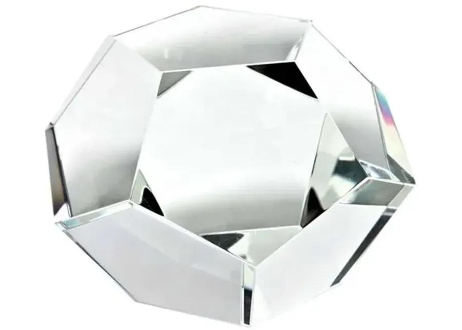 Crystal Dodecahedron - Regina Andrew - Clear