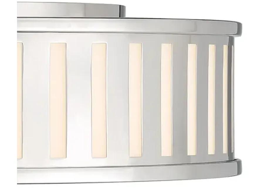 Kendal 4 Light Flush Mount - Crystorama - Silver