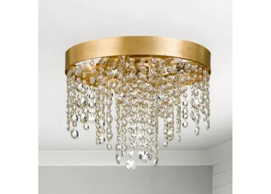 Winham 4 Light Flush Mount - Crystorama - Gold