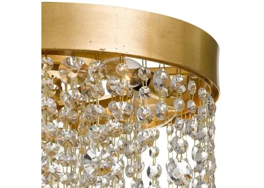 Winham 4 Light Flush Mount - Crystorama - Gold