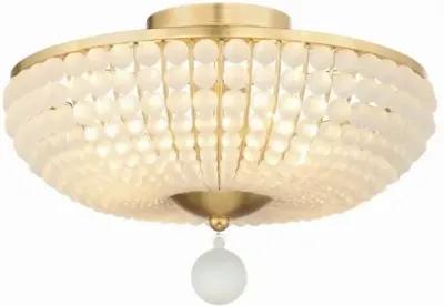 Bella Semi Flush Mount - Crystorama - Gold