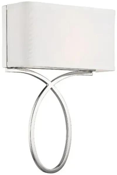 Brinkley 2 Light Wall Sconce - Crystorama - Silver