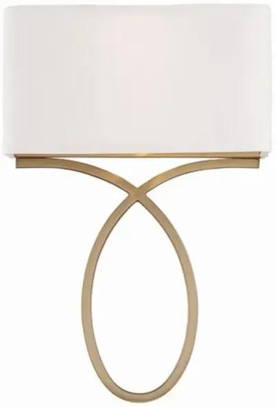 Brinkley 2 Light Wall Sconce - Crystorama - Gold