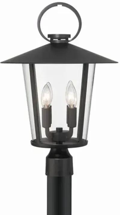 Andover 4-Light Outdoor Post Light - Matte Black - Crystorama