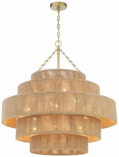 Shyla 20 Light Chandelier - Soft Gold - Crystorama