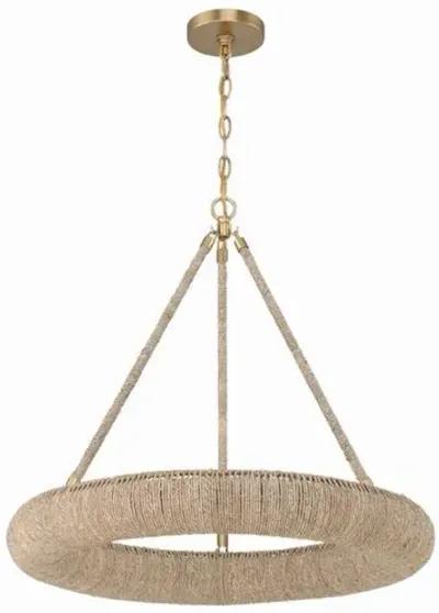 Oakley Integrated LED Chandelier - Soft Gold - Crystorama