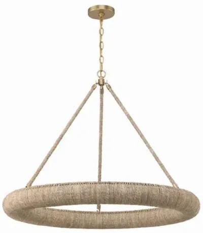 Oakley Integrated LED Chandelier - Soft Gold - Crystorama