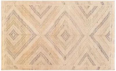 Yoruk Khaki Tapestry Kilim - 6'3" x 9'10" - ECARPETGALLERY - Yellow