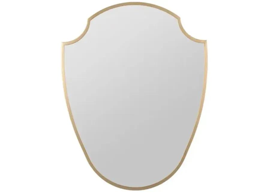 Ariana Wall Mirror - Polished Gold