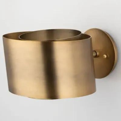 Roux Wall Sconce - Patina Brass - Gold