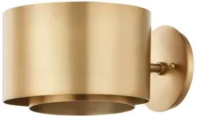 Roux Wall Sconce - Patina Brass - Gold