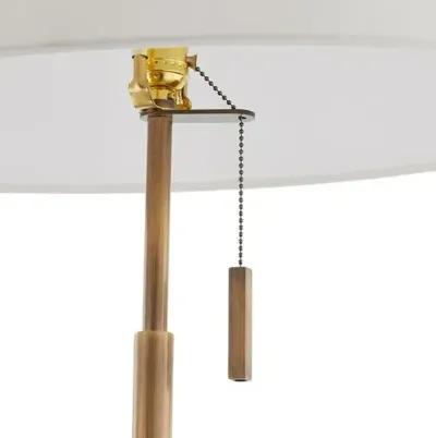 Clic Floor Lamp - Patina Brass