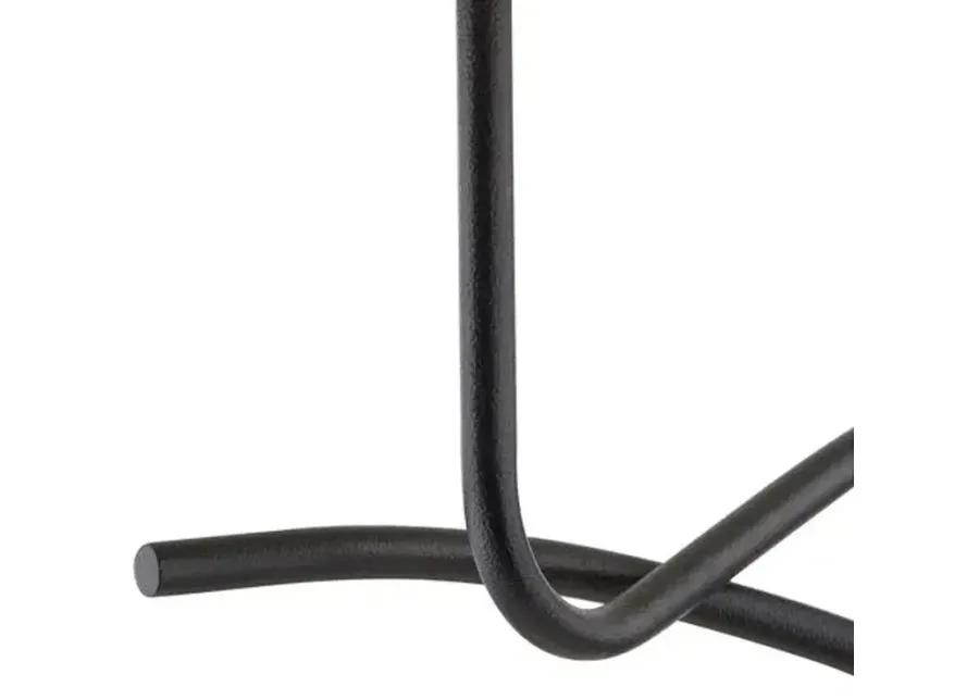 Alameda 15" Plug-in Sconce - Forged Iron - Black