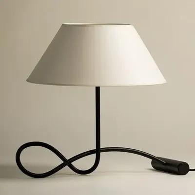 Alameda Table Lamp - Forged Iron - Black