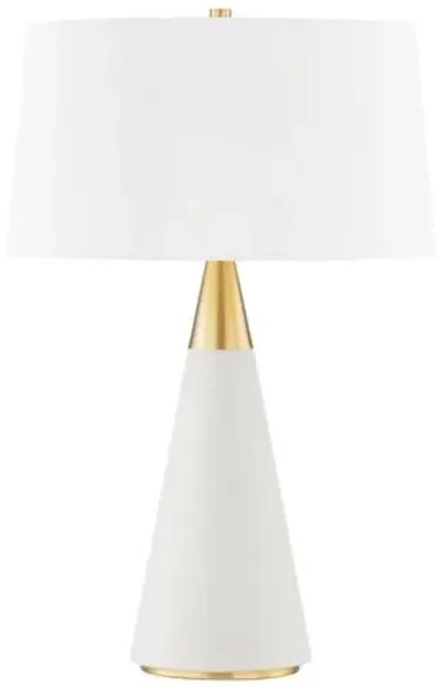 Jen 24.5" Table Lamp - Home Ec. for Mitzi - Ivory