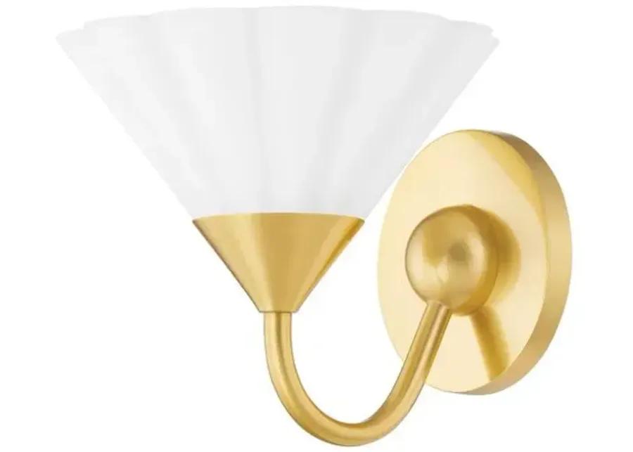 Kelsey 6.75" Wall Sconce - Home Ec. for Mitzi - Gold