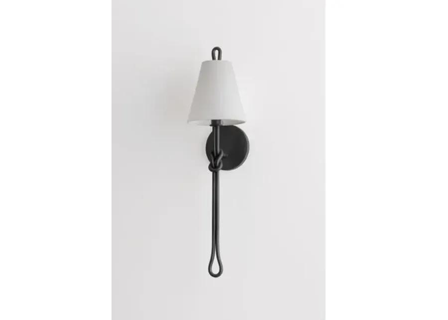 Erina 24.5" Wall Sconce - Black