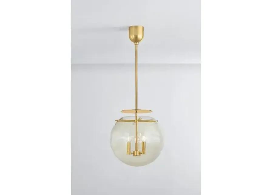 Romina 15.5" Pendant - Aged Brass - Gold