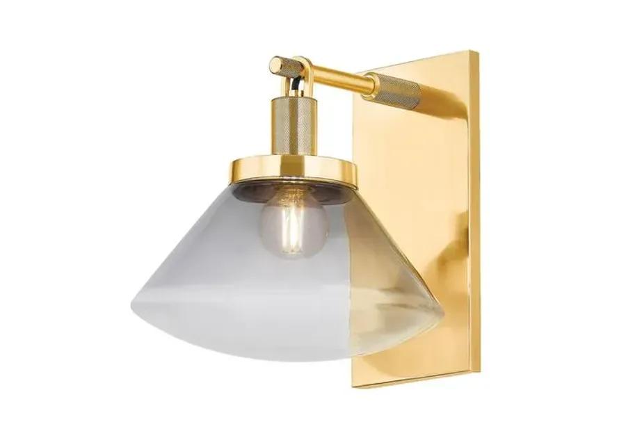 Leland Wall Sconce - Aged Brass - Gold