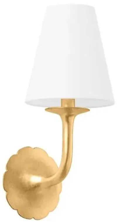 Kahlil 14.75" Wall Sconce - Gold