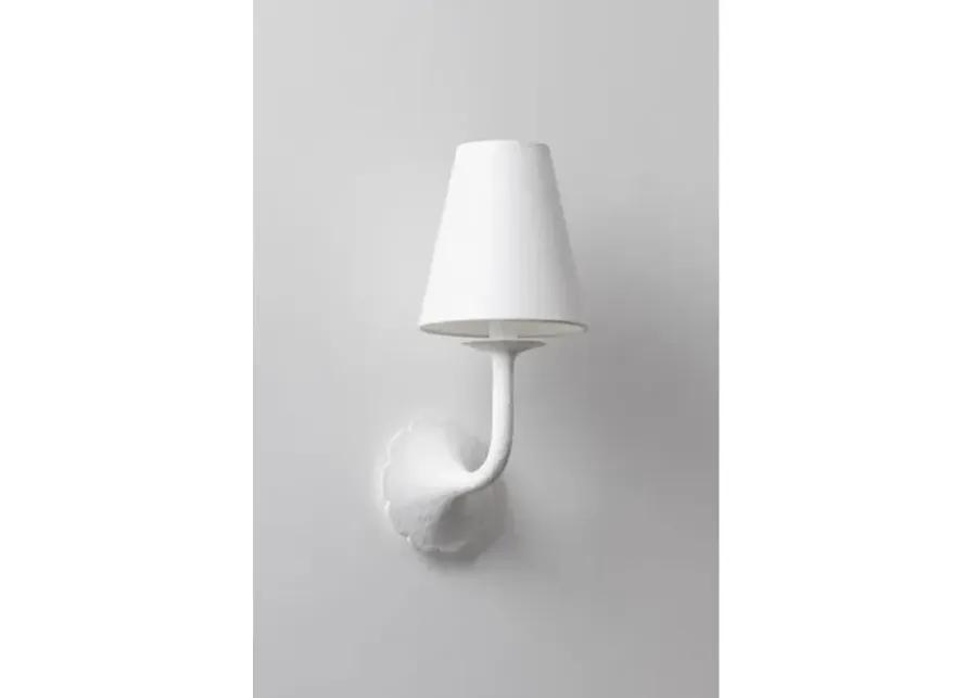 Kahlil 14.75" Wall Sconce - White