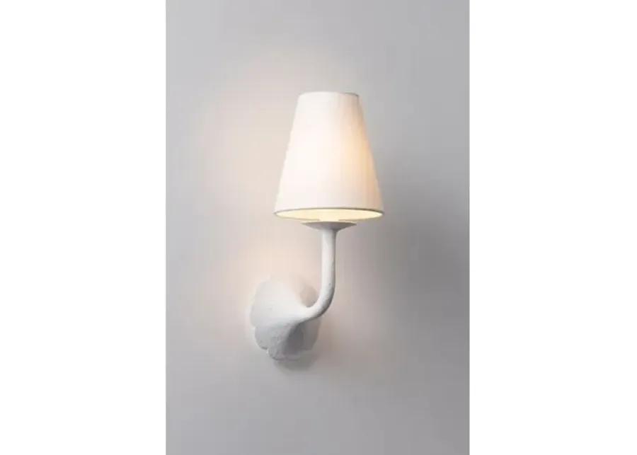 Kahlil 14.75" Wall Sconce - White