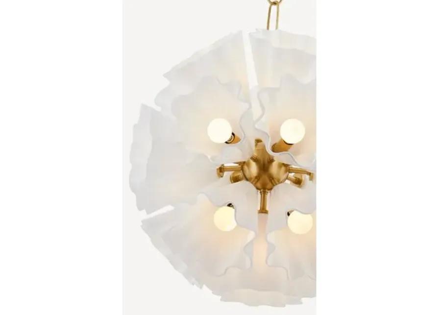 Cosette Chandelier - Aged Brass - Gold