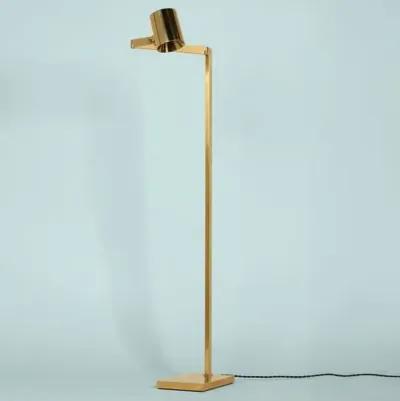 Highgrove 54.25" Floor Lamp - Aged Brass