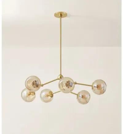 Kylen Chandelier - Aged Brass - Gold