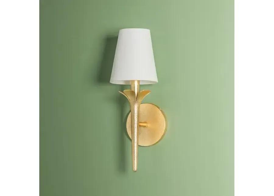 Remy 16" Wall Sconce - Gold Leaf