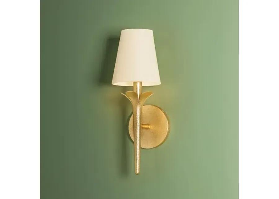 Remy 16" Wall Sconce - Gold Leaf