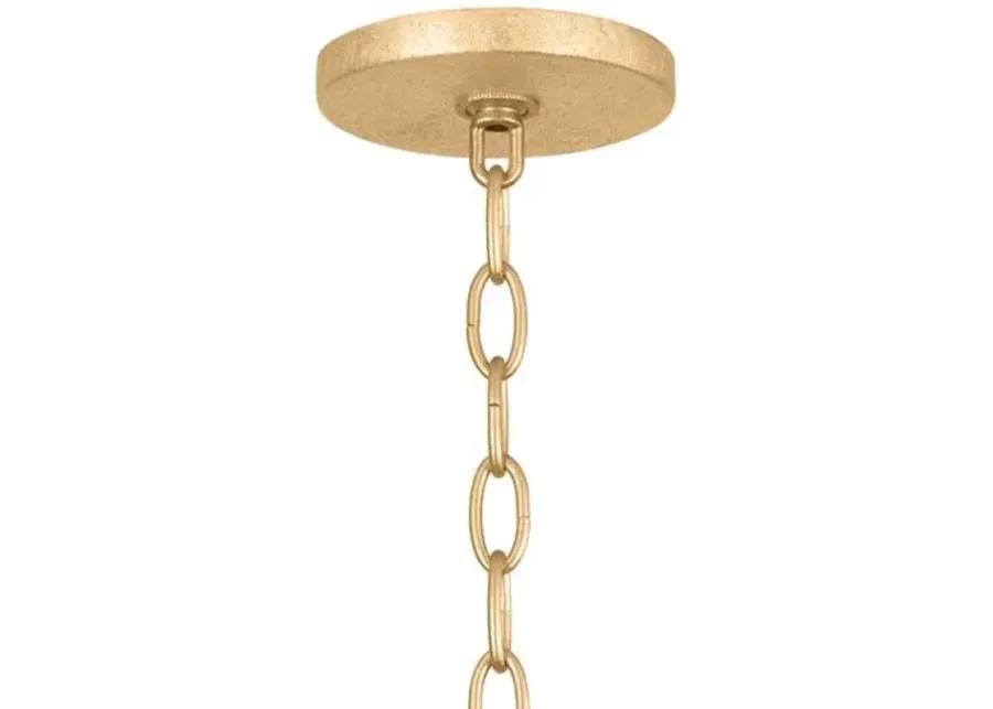 Remy Chandelier - Gold Leaf