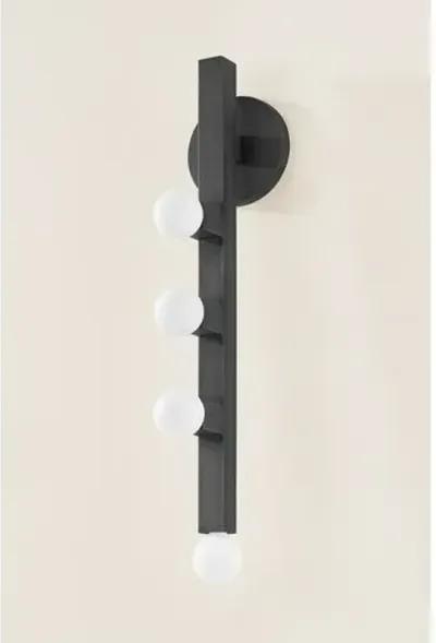 Sutter 21.5" Wall Sconce - Gray