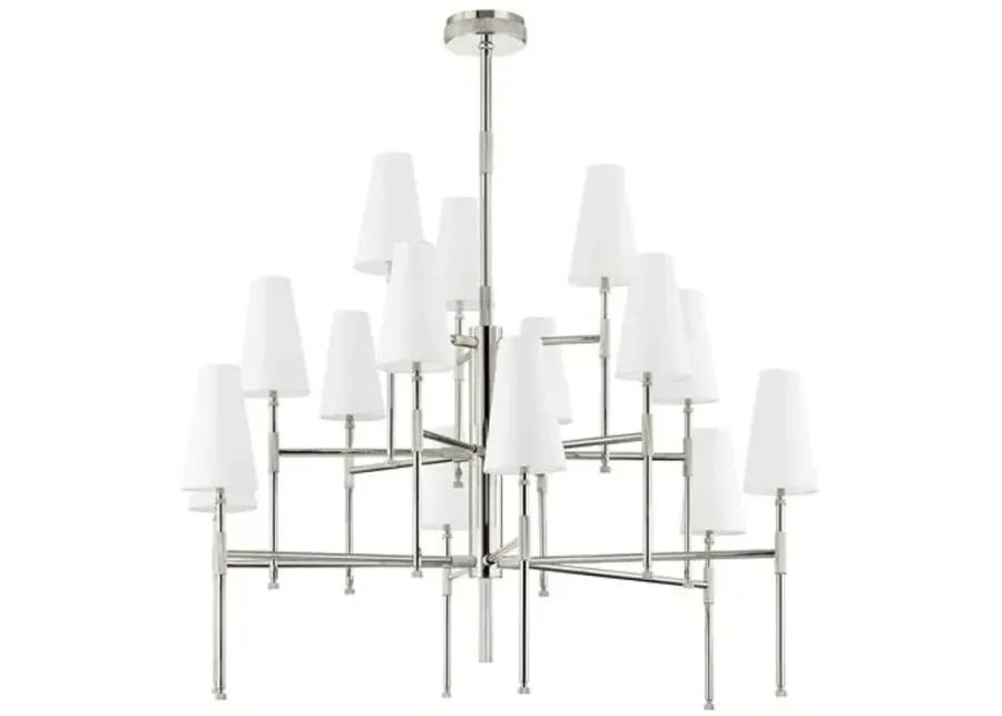 Parker Chandelier - Silver