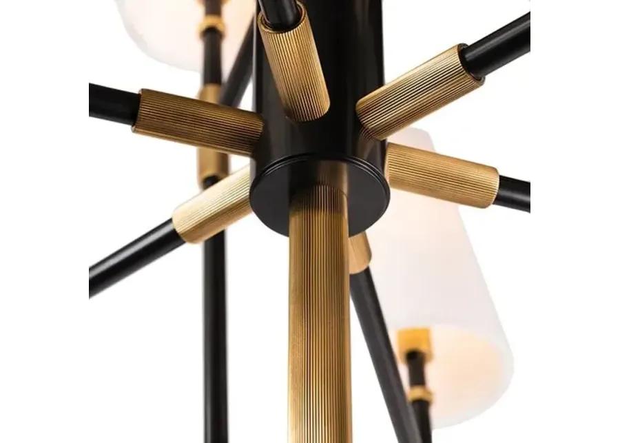 Parker Chandelier - Brown