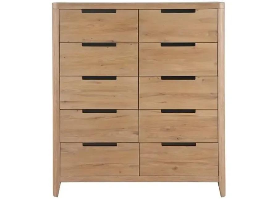 Walker Drawer Chest - Organic Natural Oak - Brown