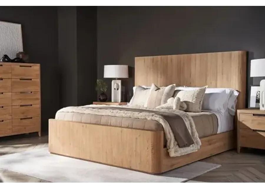 Walker Bed - Natural Oak - Brown