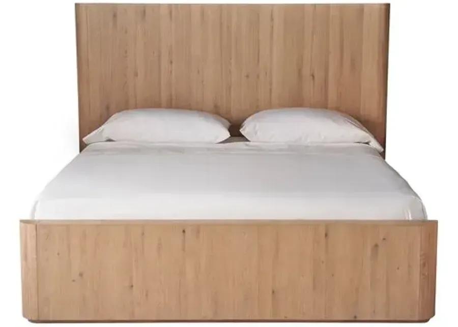 Walker Bed - Natural Oak - Brown