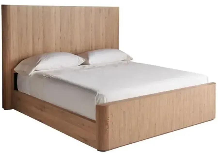 Walker Bed - Natural Oak - Brown