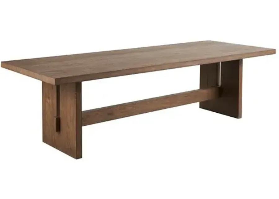 Tenley Dining Table - Medium Brown Oak